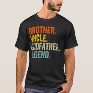 Bruder Onkel Pate Legende Spaß Bester Lustiger Onk T-Shirt