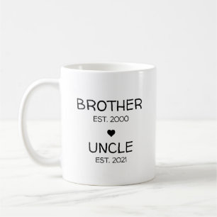 Bruder Onkel Schwangerschaftsankündigung Babyenthü Kaffeetasse