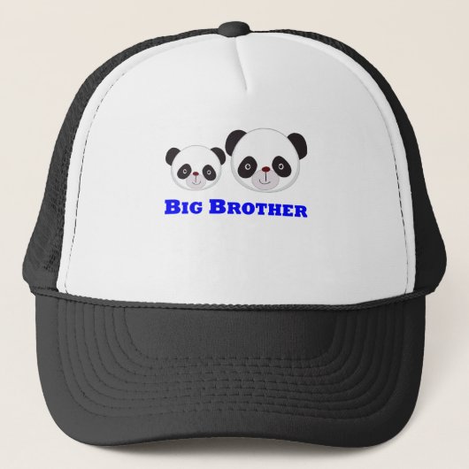 Bruder-Panda Truckerkappe (Vorderseite)
