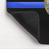 Bruder Police-Abzeichen Mousepad (Ecke)