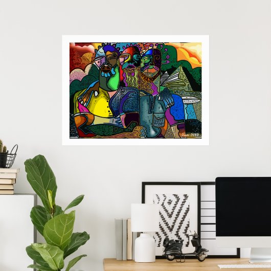 Brüder Poster (Heimbüro)