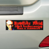 Bruder Reid: Peinlicher als ein Massaker Autoaufkleber (Auf Auto)