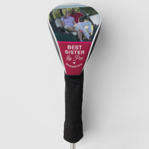 Bruder Schwester Foto Beste Schwester von Par Rosa Golf Headcover