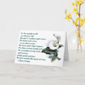 Bruder/SchwesterCalla Lilly Karte (Gelbe Blume)