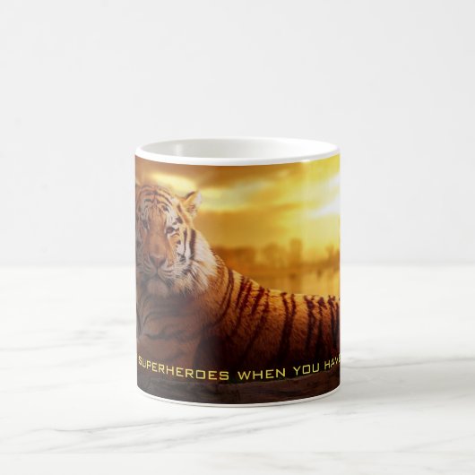 Brüder sind Superhelden Kaffeetasse (Mittel)