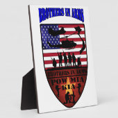 Brüder sind Waffen Fotoplatte (Seite)