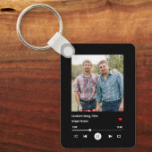Brüder Song Matching Custom Foto Schlüsselanhänger (Vorderseite)