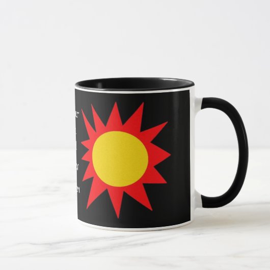 BRUDER-SONNE und SCHWESTER-MOND Tasse (Rechts)