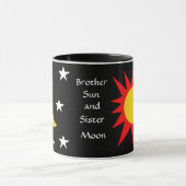 BRUDER-SONNE und SCHWESTER-MOND Tasse (Zentrum)