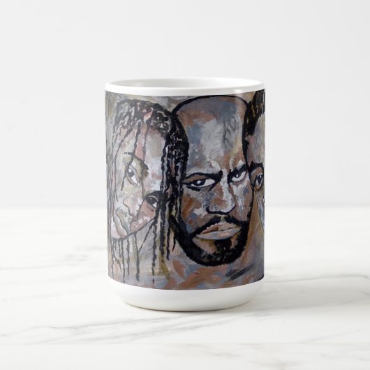 Bruder-Tasse durch Janice Treece Senter Kaffeetasse (Mittel)