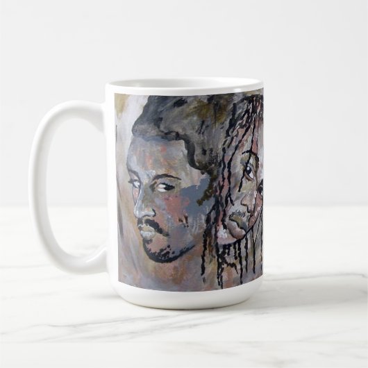 Bruder-Tasse durch Janice Treece Senter Kaffeetasse (Links)