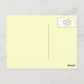 Brüder über meine Schwester Postkarte (Rückseite)