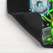 Bruder überlebte 6-7 8 Fußball Lustig 8. Geburtsta Mousepad (Ecke)