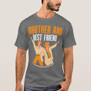 Bruder und bester Freund Freundschaft Brüderliche T-Shirt