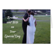 ***BRUDER UND EHEFRAU****AUF IHREM WOHNTAG (Vorderseite (Horizontal))