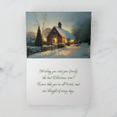 BRUDER- UND FAMILIENKARTE DANKESKARTE (Innenseite)