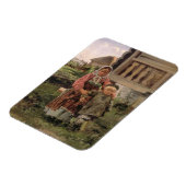 Bruder und Schwester, 1880 Magnet (Linke Seite)