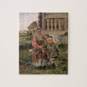 Bruder und Schwester, 1880 Puzzle