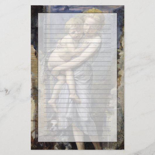 Bruder und Schwester Briefpapier (Vorderseite)