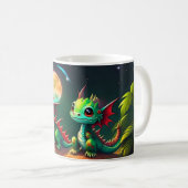 Bruder und Schwester Dragons Kaffeetasse (VorderseiteRechts)