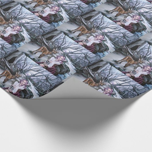 Bruder und Schwester Geschenkpapier (Ecke)