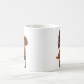 Bruder und Schwester Hug - herzerwärmende Geschwis Kaffeetasse (Mittel)