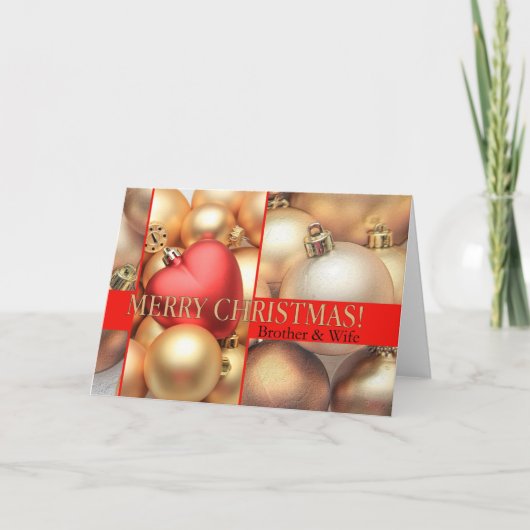 Bruder und Schwester im Gesetz Weihnachten (Vorderseite)