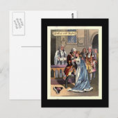 Bruder und Schwester Postkarte (Vorne/Hinten)