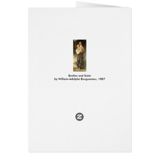 Bruder und Schwester von William Adolphe Bouguerea (Hinten)