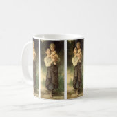 Bruder und Schwester von William Adolphe Bouguerea Kaffeetasse (Vorderseite Links)