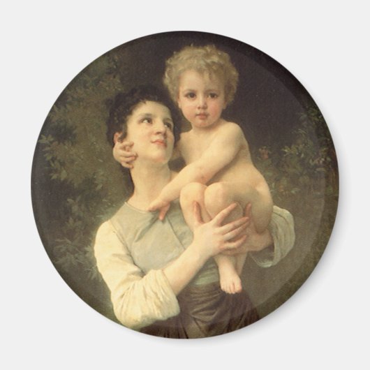 Bruder und Schwester von William Adolphe Bouguerea Magnet (Vorne)