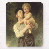 Bruder und Schwester von William Adolphe Bouguerea Mousepad (Vorne)
