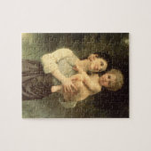 Bruder und Schwester von William Adolphe Bouguerea Puzzle (Horizontal)