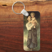 Bruder und Schwester von William Adolphe Bouguerea Schlüsselanhänger (Vorderseite)