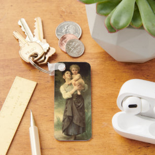 Bruder und Schwester von William Adolphe Bouguerea Schlüsselanhänger