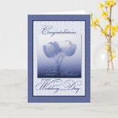 Bruder und sein neues Ehemann Hochzeit gratulieren Karte (Gelbe Blume)