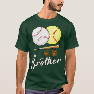 Bruder von Ballern Baseball und Softball Player T-Shirt