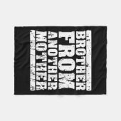 Bruder von einer anderen Freundschaftszitate Dist Fleecedecke (Vorderseite (Horizontal))