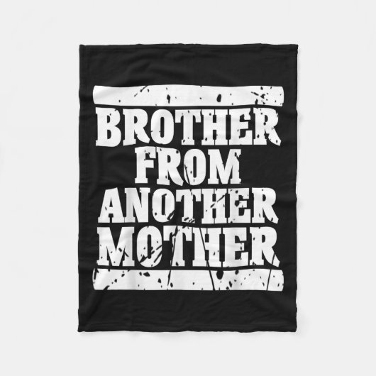 Bruder von einer anderen Freundschaftszitate Dist Fleecedecke (Vorderseite)