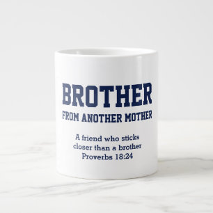 BRUDER VON EINER ANDEREN MUTTER   Christliche Brom Jumbo-Tasse
