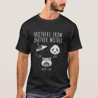 Brüder von einer anderen Mutter Orca Panda Raccoon T-Shirt