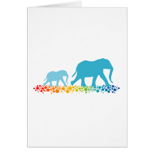 Brüder von Elephant Walking