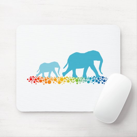 Brüder von Elephant Walking Mousepad (Mit Mouse)