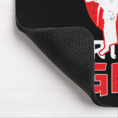 Bruder von Karate Taekwondo Girl Mart Mousepad (Ecke)