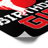 Bruder von Karate Taekwondo Girl Mart Poster (Ecke)