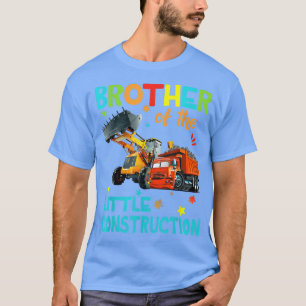 Bruder von kleinen Bauwagen Geburtstag Fami T-Shirt