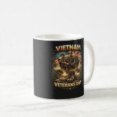 Brüder von Vietnam Kaffeetasse (VorderseiteRechts)