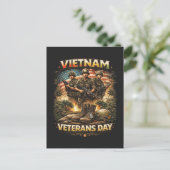 Brüder von Vietnam Postkarte (Stehend Vorderseite)
