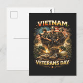 Brüder von Vietnam Postkarte (Vorne/Hinten)