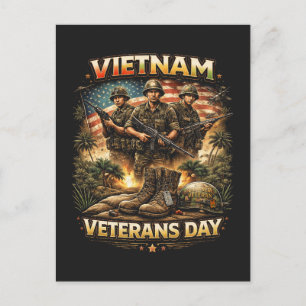 Brüder von Vietnam Postkarte